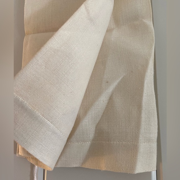 Vintage Linen Kitchen Towel tea towel
cross stitch bouquet basket design - Picture 6 of 13